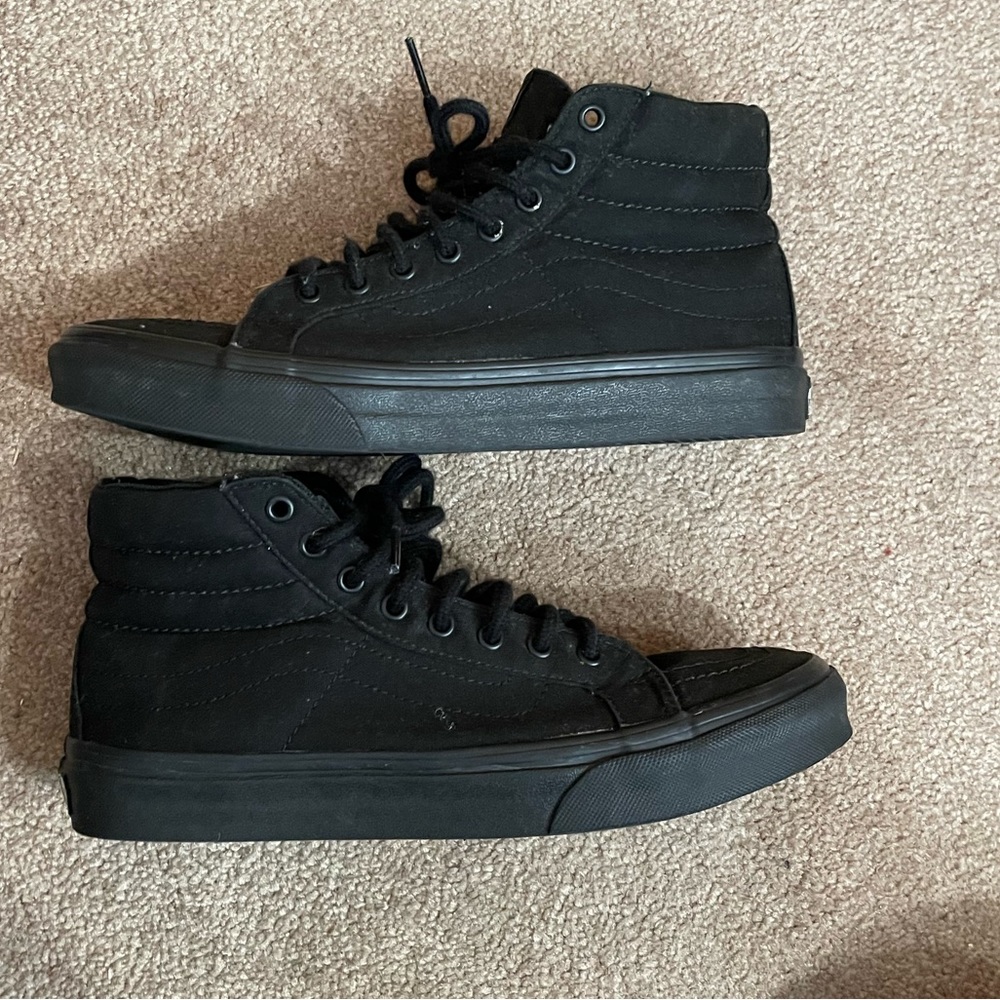Black high top vans
